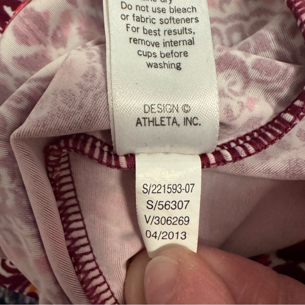 Athleta Printed Halter Cross-Back Dress – Size Small - Picture 12 of 12
